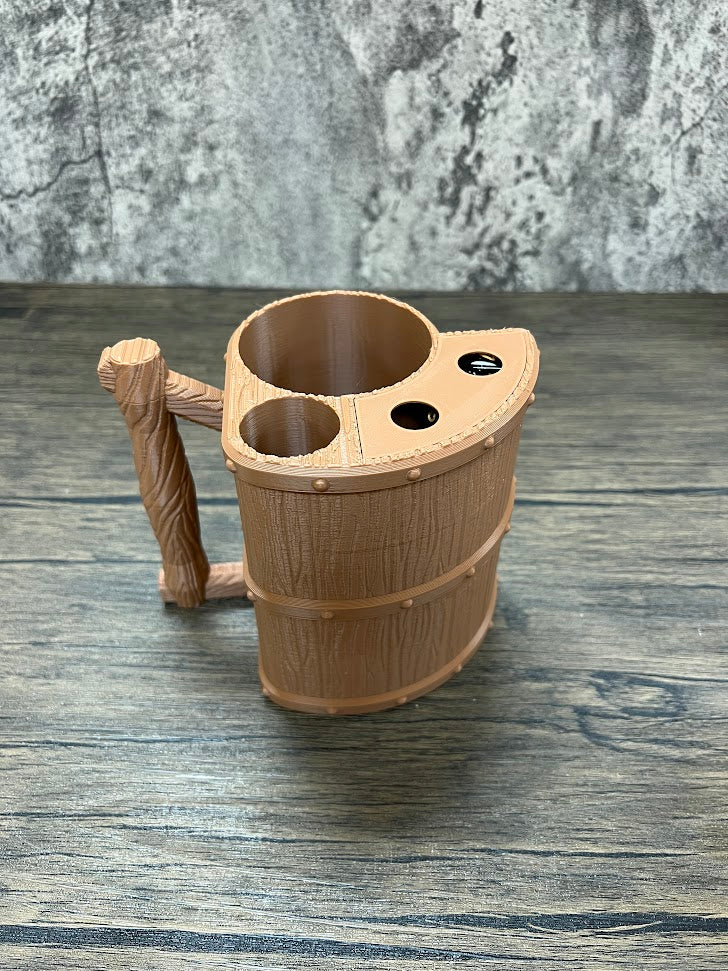 Mug Dice Tower - No Paint Odorless Insulated Cup Can Dice Tower - (Random 7PCS D20 Dice Set Included) - Dice Jail - Dice Holder - Dungeons and Dragons - DND Gift