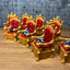 Dice Jail Cage - Time Out Chair & Dunce Hat - Chair of Shame - Crit Crown & Lucky Throne - (Random 7PC D20 Dice Set Included) - Gift for Dungeons and Dragons - DND - D&D
