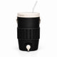 Mini Insulated Plastic Cooler Can Holder with Lid and Handle - 12 Oz Cute Drink Holder Sports - Gifts for Pool - Party Decorations