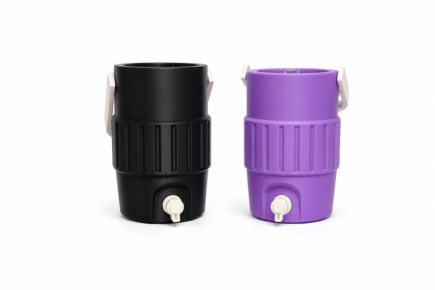 Mini Insulated Plastic Cooler Can Holder with Lid and Handle - 12 Oz Cute Drink Holder Sports - Gifts for Pool - Party Decorations