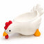Chicken Soap Dish with Drainage Beak, Plastic Soap Holder with Drain, Soap Dish Container, Dish Soap Tray, Sponge Holder, Soap Tray for Shower, Bathroom, Bar, Kitchen