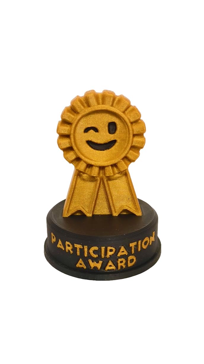 Combo Pack 6B - Funny Novelty Meme Award - Plastic Trophy for Gifts and Laughs