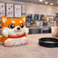 Shiba Doge Ice Cream Pint Holder - Original Design - Fits Standard & Ninja-Creami Pints - 2 Spoon Slots - Insulated Cup Sleeve to keep hands Warm - Reusable Ice Cream Sleeve