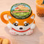 Shiba Doge Ice Cream Pint Holder - Original Design - Fits Standard & Ninja-Creami Pints - 2 Spoon Slots - Insulated Cup Sleeve to keep hands Warm - Reusable Ice Cream Sleeve