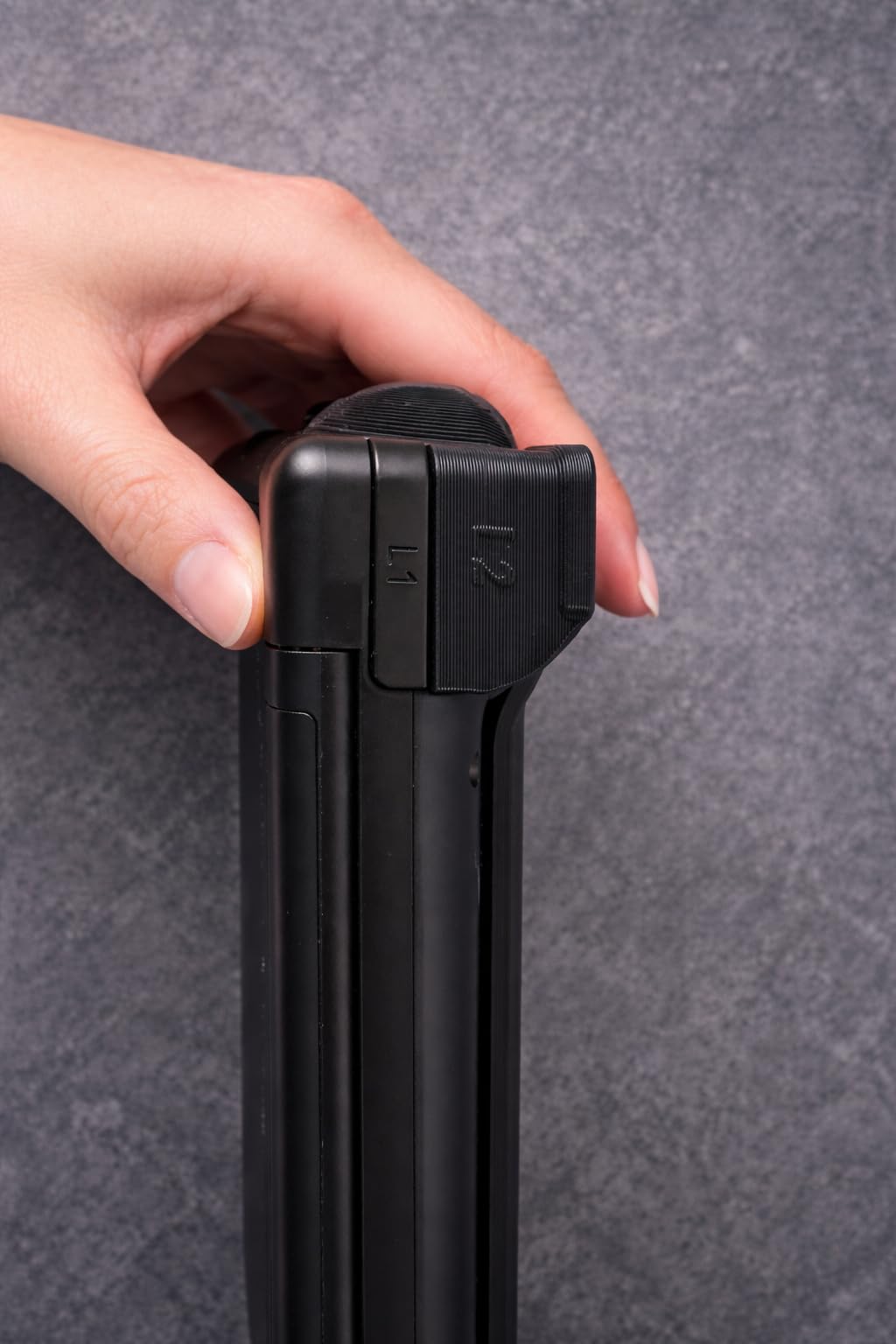 AYN Thor Compatible Ergonomic Grip with Stylus Holder - Includes Extendable 4 inch Stylus & Snap-on Trigger Upgrade - Thor Grip with Foam Inserts - Made in USA