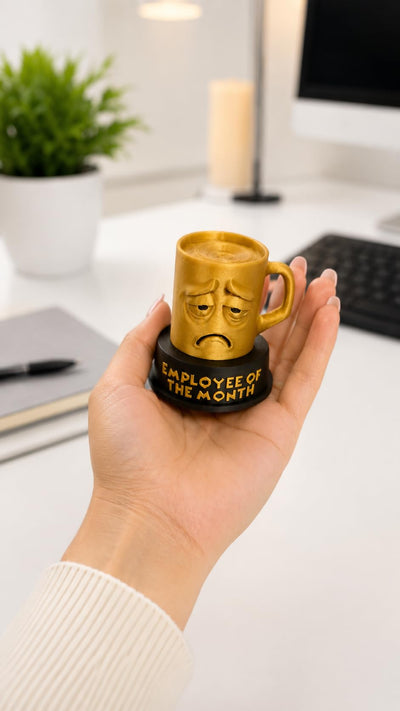 Combo Pack 6B - Funny Novelty Meme Award - Plastic Trophy for Gifts and Laughs