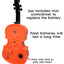 With Hand Display - Original World's Smallest Violin Toy Keychain With Playable Sad Music - Mini Tiny Violin Keychain with Sound - Meme - Novelty - Funny - Joke - Gift