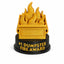 Combo Pack 6A - 4 Inch Funny Novelty Meme Award - Plastic Trophy for Gifts and Laughs
