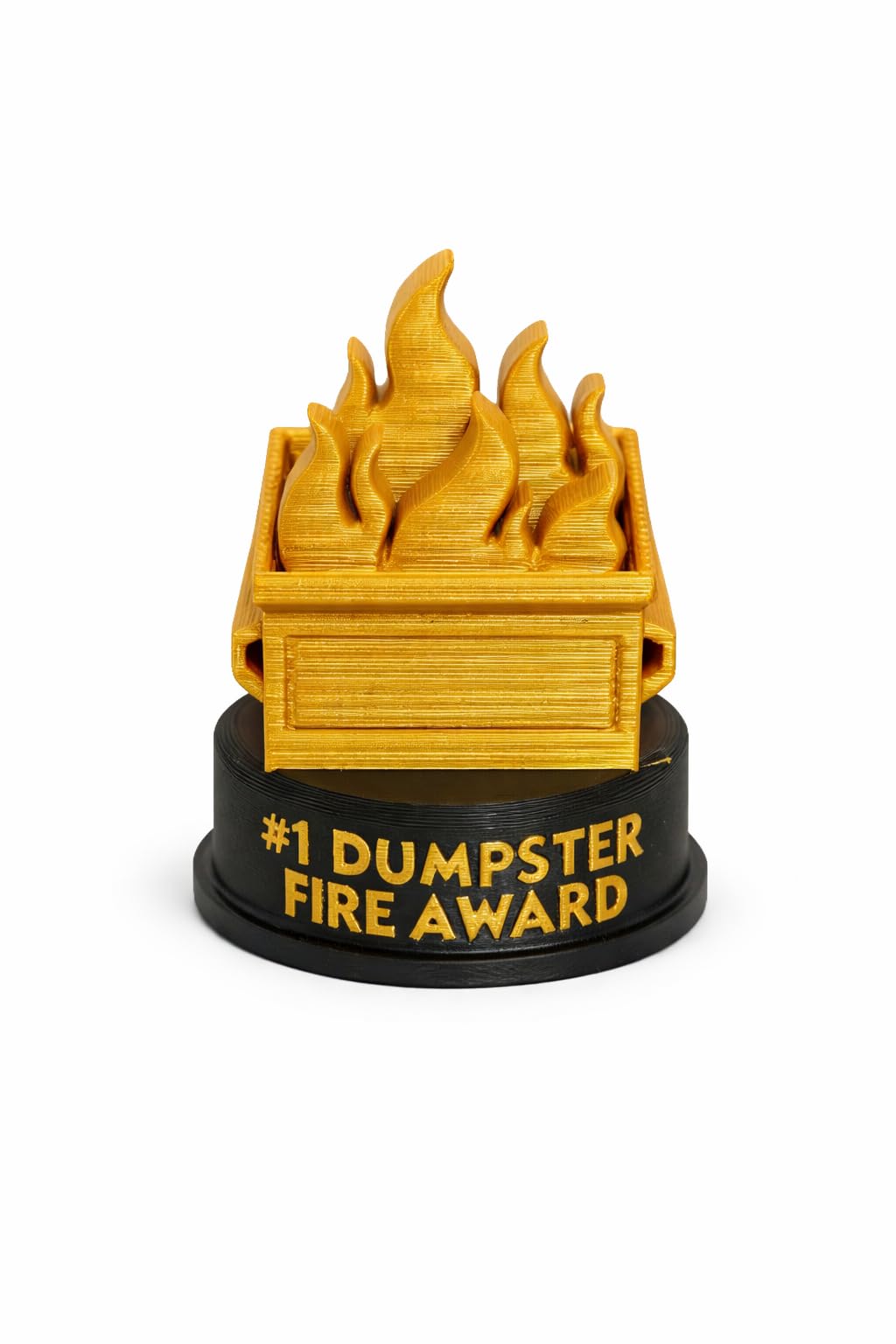 Combo Pack 6A - 4 Inch Funny Novelty Meme Award - Plastic Trophy for Gifts and Laughs