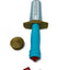Sword Dagger Dice Holder - (Random 7PCS D20 Dice Set Included) - Custom Polyhedral Dice Storage for Tabletop RPG - Dungeons and Dragons - DND - D&D