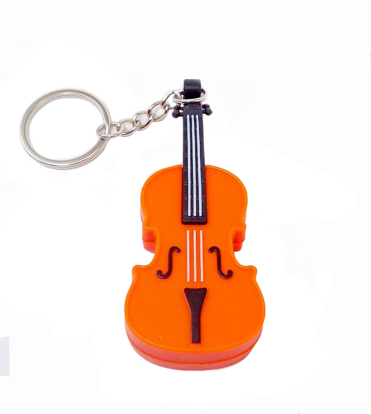 Dumpster Fire Desk Organizer & Original World's Smallest Violin Keychain Toy with Playable Sad Music - LED Flame & Remote - Tiny Violin - Funny Gifts