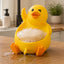 Duck Soap Dish with Drainage Beak, Plastic Soap Holder with Drain, Soap Dish Container, Dish Soap Tray, Sponge Holder, Soap Tray for Shower, Bathroom, Bar, Kitchen