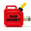 Gas Can Money Holder (4 Pack), Novelty Gift for Graduation, Father's Day, New Drivers, Birthdays, Christmas Ornament
