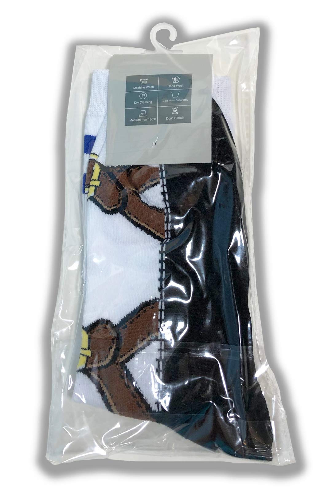 Socks and Sandals - Looks Like You are Wearing Sandals with Socks - Fashion Faux Pas or Pinnacle of Fashion? - Design Woven & Machine Washable - Funny Silly Joke Socks - Sandal Socks