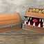 Surprise Mimic Chest - Dice Storage - Paintless Odorless - (Random 7pc D20 Dice Included) - Can hold up to 5 sets of dice - DnD -D&D - Dungeons and Dragons