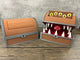 Surprise Mimic Chest - Dice Storage - Paintless Odorless - (Random 7pc D20 Dice Included) - Can hold up to 5 sets of dice - DnD -D&D - Dungeons and Dragons