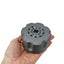 Plastic Bullet Dice 7 Pc D20 Set with Spinning Revolver Cylinder - Fidget Spinner - Cyberpunk Style Dice for Warhammer, DND, Sci-Fi, War, or Crime Theme Tabletop Games