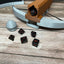 Crossbow Dice Roller - (Dark Brown) - (Random 7PCS D20 Dice Set Included) - Tabletop RPG - Dice Holder - Dice Popper - Dice Tower - Dungeons and Dragons - DND - D&D