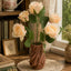 Twisted Tree Trunk Flower Vase, Plastic, Not Waterproof, Decorative Dry or Faux Floral Display, Durable Sculpted Design