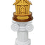Mystic Conch V4 Pedestal Desk Stand Décor - (Mystic Conch Shell Not Included) - Made in USA - Display Your Conch on Desk or Shelf - Secret Compartment - Roman Column - Ionic Pillar