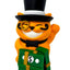 Mr. Bigglesworth Beckoning Cat - Multicolor No Paint Plastic Toy Figurine - Lucky Cat - Fortune Cat - Modern Beckoning Cat