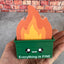 Dumpster Fire Sticky Notes - 400 Sheets - Novelty Desk Decor with Cute Design - Funny Gift Idea