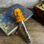 Skull Potion Vial Dice Holder - (Random 7PCS D20 Dice Set Included) - Dice Storage and Display - Tabletop RPG - DND - D&D