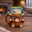 Highland Cow Ice Cream Pint Holder - Original Design - Fits Standard & Ninja-Creami Pints - 2 Spoon Slots - Insulated Cup Sleeve - Reusable Ice Cream Sleeve
