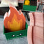 Deluxe Dumpster Fire Zen Garden - Made in USA - Large 7" x 7" - Fine Sand Included - Desk Accessory Box Garden - Funny Novelty Gift - Fidget Stress Relief