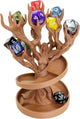 Tree Goddess Dice Tower - (Random 7PCS D20 Dice Set Included) - No Paint Odorless Plastic - Tabletop Roleplaying Game - Dice Roller - Dungeons and Dragons - DND - D&D