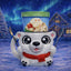 Polar Bear Ice Cream Pint Holder - Original Design - Fits Standard & Ninja-Creami Pints - 2 Spoon Slots - Insulated Cup Sleeve - Reusable Ice Cream Sleeve