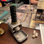 Hammer Dice Tower - (Random 7PCS D20 Dice Set Included) - DiceHolder - DiceRoller - Tabletop RPG Accessory - DND - D&D