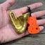 Original World's Smallest Violin & World's Saddest Trombone Toy Keychain with Playable Sad Sound - Sad Trombone - Mini Tiny Violin Keychain with Sound - Funny Meme