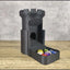 Auto Reloading Dice Tower - (7pc D20 Random Dice Included) - Castle Design - Self Loading Dice Tower - Lever Action Dice Tower - Dungeons and Dragons - DND