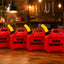 Gas Can Money Holder (4 Pack), Novelty Gift for Graduation, Father's Day, New Drivers, Birthdays, Christmas Ornament