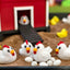 Chicken Zen Garden - Made in USA - Large 7" x 7" - Fine Sand Included - Desk Accessory Box Garden - Funny Novelty Gift - Fidget Stress Relief
