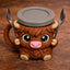 Highland Cow Ice Cream Pint Holder - Original Design - Fits Standard & Ninja-Creami Pints - 2 Spoon Slots - Insulated Cup Sleeve - Reusable Ice Cream Sleeve