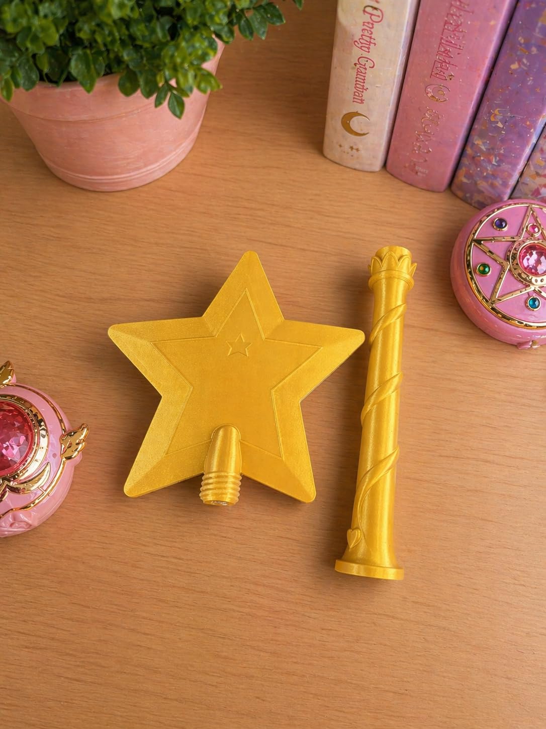 Credit Card Wand Holder Tap to Pay - Credit Card Holder - Magic Fairy Pay Wand - Starlight Magic Wand Tap-to-Pay Card Holder - Sturdy Plastic - Spiral Handle Design