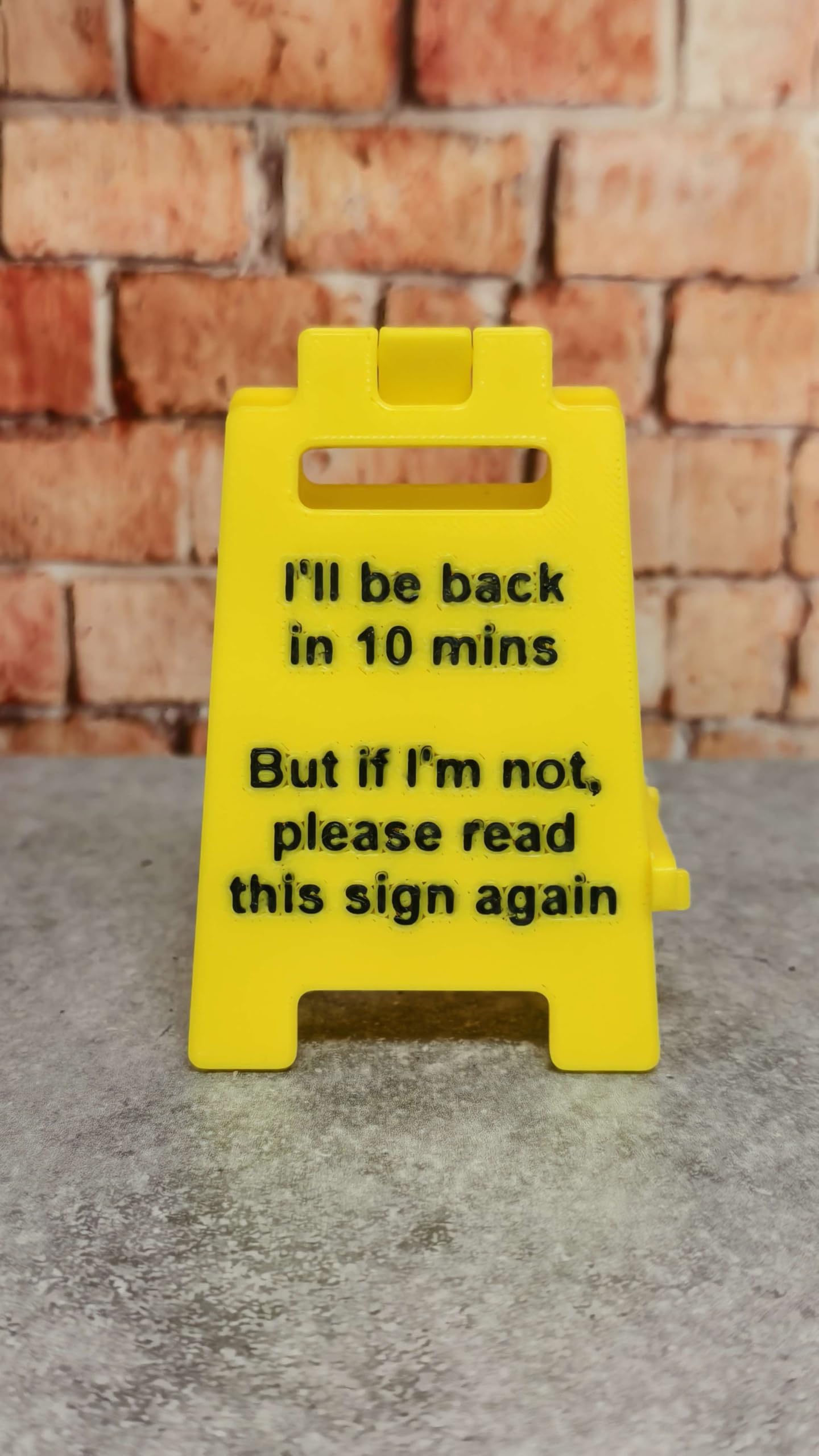 Tiny Desktop Signs and Tiny Storage Bins (4 Pack) - Office Desk Decor - Novelty Gift - Funny Signs - Lowes-Style Teeny Tote - Hilarious Mini Signs - Mini Organizer Totes