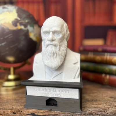 Charles Darwin - Talking Busts - Plastic Collectible Toy - Press The Button for a Quote or Fun Fact