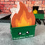 Dumpster Fire Sticky Notes - 400 Sheets - Novelty Desk Decor with Cute Design - Funny Gift Idea