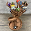 Tree Goddess Dice Tower - (Random 7PCS D20 Dice Set Included) - No Paint Odorless Plastic - Tabletop Roleplaying Game - Dice Roller - Dungeons and Dragons - DND - D&D