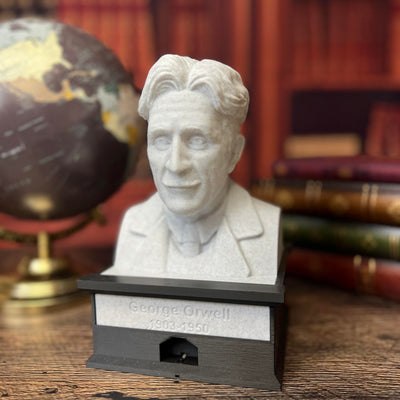 George Orwell - Talking Busts - Plastic Collectible Toy - Press The Button for a Quote or Fun Fact