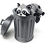 Racoon with Trashcan - Trash Panda in Dumpster Fire - Racoon and Trash Can - Articulating Fidget - 3D Printed Movable Toy - Fidget Toy - Novelty Gift - Made in USA