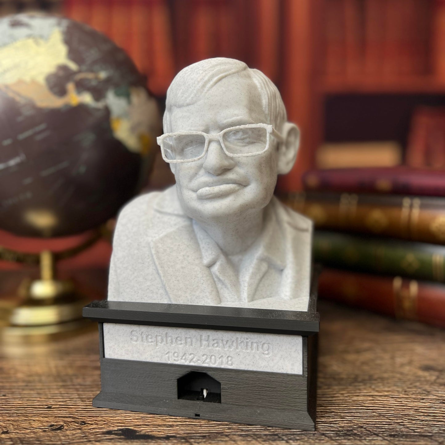 Stephen Hawking - Talking Busts - Plastic Collectible Toy - Press The Button for a Quote or Fun Fact