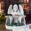 Blind Angel Dice Tower - Original Design - (Random 7PCS D20 Dice Set Included) - Tabletop Roleplaying Game - Dice Roller - Dungeons and Dragons - DND - D&D - (Marble)