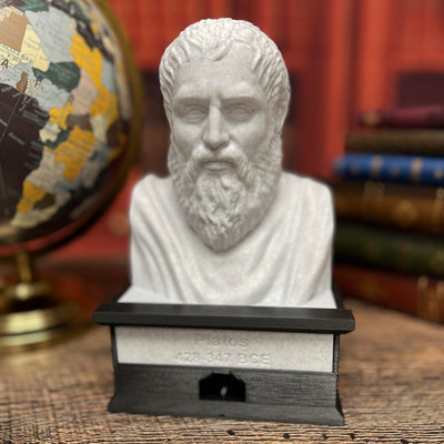 Platos - Talking Busts - Plastic Collectible Toy - Press The Button for a Quote or Fun Fact