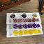 Dice Display Rack Shelf - Dice Jail - Dice Holder - (3 x Random 7PCS D20 Dice Set Included) - Display Up to 3 Sets of Dice and Vials - Dungeons and Dragons - DND - D&D