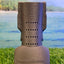 Mystic Moai - Ask a YES or NO Question and Push the Button - 100 Possible Lines - Fortune Telling - Decision Maker - Novelty Toy - Mystic Conch Shell - Magic Conch Shell