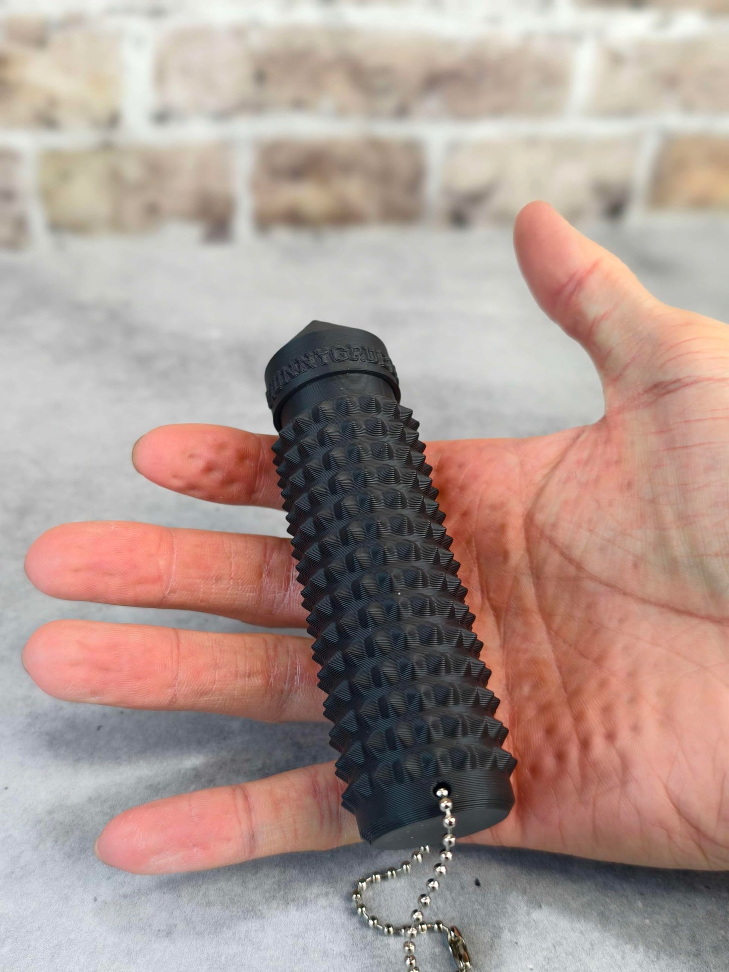 Pokeypal (TM) with Fidget Clicker - Little Ouchies Spikey Fidget Toy - Pocket Fidget Toy - Pain Stim Keychain - Anxiety & Stress Relief - Sensory Toy - Novelty Gift